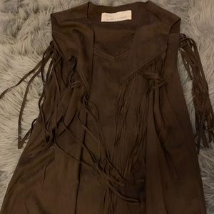 Vintage Havana Fringe Vest